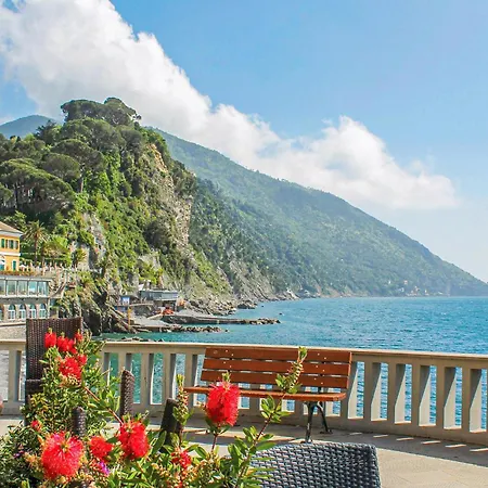 Gorgeous In With Kitchen Apartment Camogli